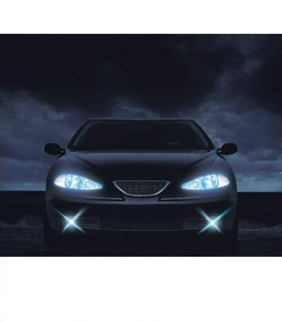 Lampadina H11 55W 12V 64211 CBI blu freddo intenso per auto - Confezione doppia – Foto