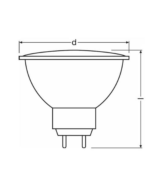 Lampadina alogena Decostar 51S 20W 12V – Foto