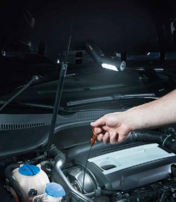 Linterna Plegable LEDinspect 8000K - Linternas & Luces – foto
