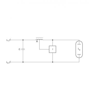 Accenditore elettronico a sovrapposizione per lampade HS e HI - 70W 10326-19415