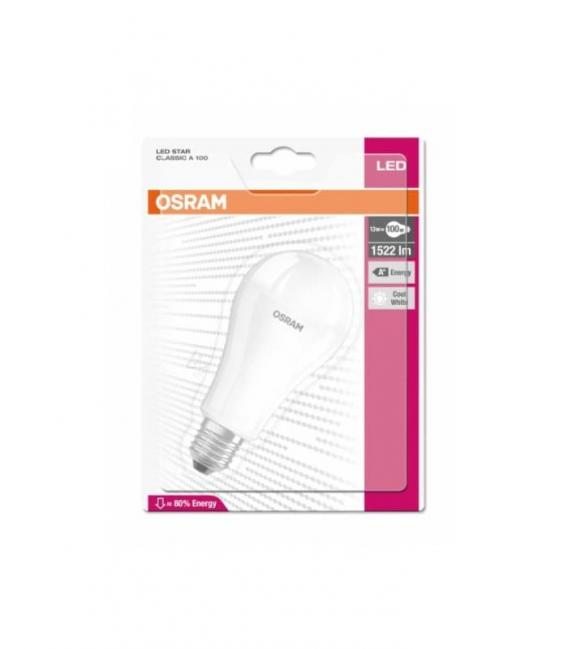 Lampe LED Star Classic A 100 13W Blanc froid E27 – Photo