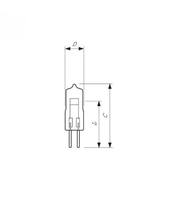 6605 10W 6V G4 Light Bulb - Essential for Medical & Surgical Use – photo