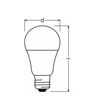 LED-Lampe Superstar Classic A 60 9W 827 E27 Dimm - LED-Lampen 10390-19660