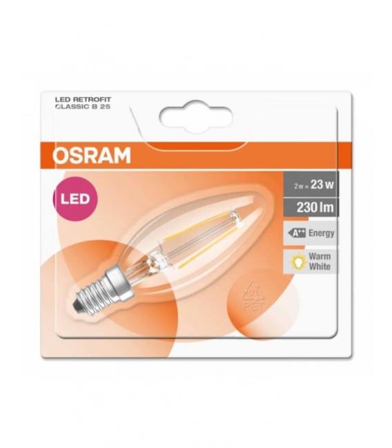 LED Classic Candle B 23 2.1W 827 E14 - Classic Candle Lámparas LED – foto