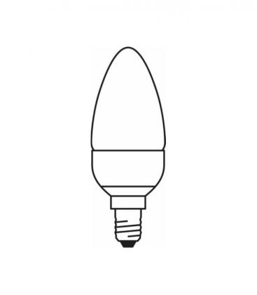 LED Classic B 25 3W 827 E14 Sijalka za sveče 10412-19773