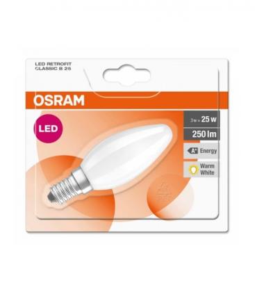 LED Classic B 25 3W 827 E14 Lampe bougie 10412-19774