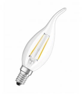 LED Vela clásica BA 23 2W 827 220V FIL E14