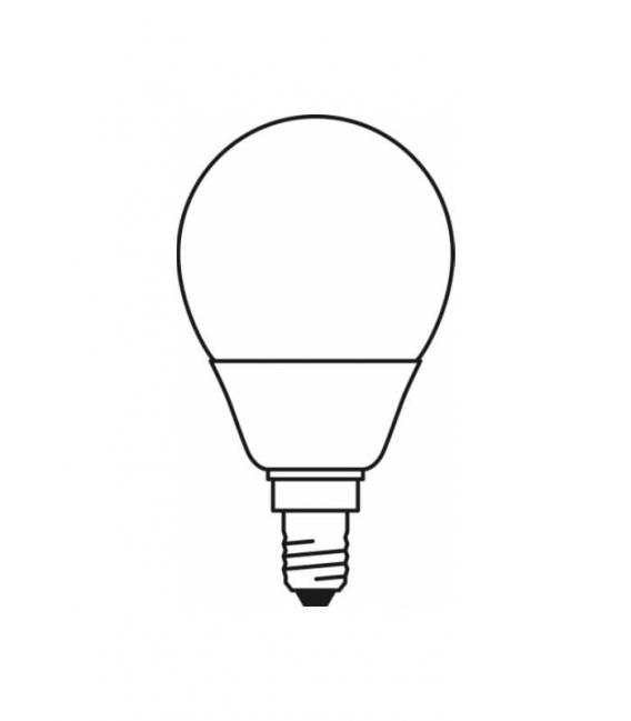 3W 827 220V FR E14 Mini Lampe LED P 25 - Solution d'éclairage compacte – Photo