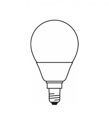 3W 827 220V FR E14 Mini Lampada LED P 25 - Soluzione di illuminazione compatta 10418-19807