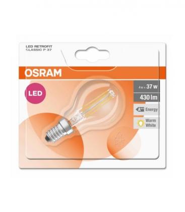 4W 827 220V FIL E14 Mini Lampada LED P 37 - Illuminazione compatta 10419-19814
