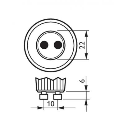 Master LEDspotMV VLE 4.3: Lampada LED dimmerabile 50W 830, 220V 10428-19846