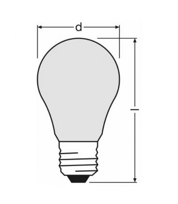 LED Lamp Insecta 5W E27 Yellow Light - Bug-Free 10545-20352