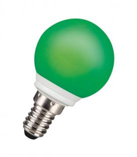 ToLedo Bola exterior 220V 0,5W E14 IP44 Verde