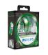 H4 60/55W 12V P43t Verde ColorVision Paquete Doble 10629-20733