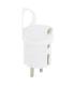 Angled Plug side outlet - white 10861-21961