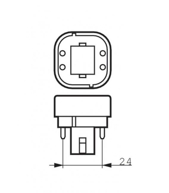 Master PL-C 26W 840 4P Kompakt-Energie-Sparlampe – foto