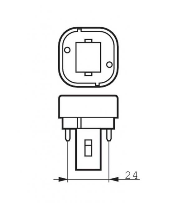 Master PL-C 18W 840 2P xtra Lámpara compacta – foto
