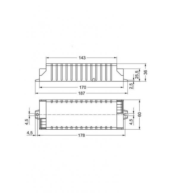 LEDline EDXe 150 50W Driver - Fuentes de alimentación y controladores LED – foto