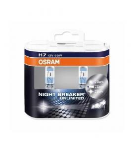H7 55W 12V 64210 NBU Night Breaker Unlimited Dvojni paket