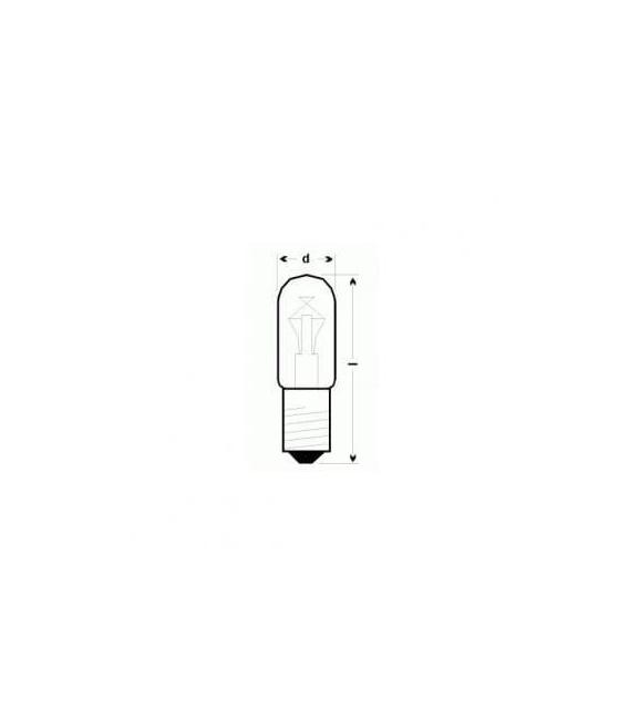 12V T16X54 E14 25W C Light Bulb - Household Appliances – photo