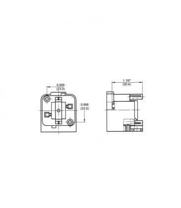Base portalampada G GX24 d TC-D TC-T 11017-22819