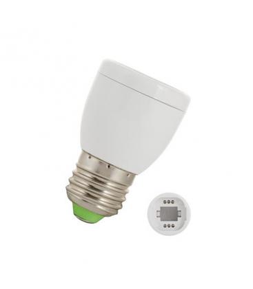 Portalámparas adaptador de E27 a G24 Imprescindible para la conversión iluminación 11025-22832