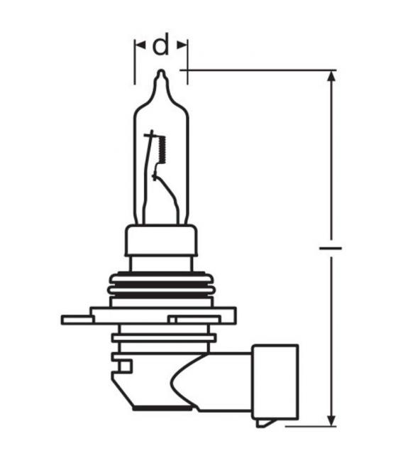 Avtomobilski žarometi 9012 HIR2 12V 55W PX22d – fotografija