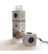 PowerCube Extended USB Tipo F Grigio 1.5 m 11061-22930