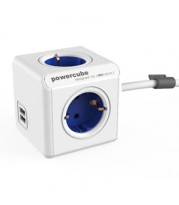 PowerCube USB tipo F prolungato blu cobalto 1,5 m Cavo di prolunga elettrica 11063-22933