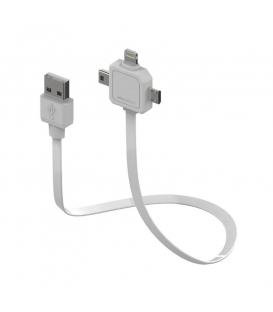 Power USBcable 3 in 1 Mini USB Micro USB Apple Lighting
