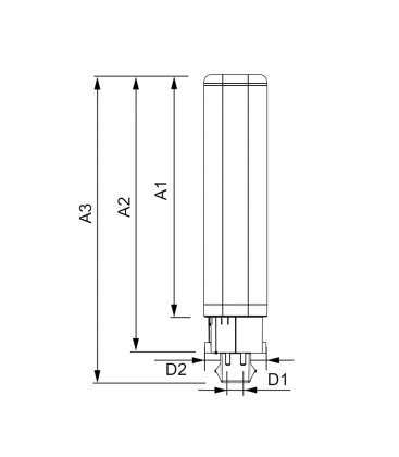 LED Lamp CorePro 9W 830 G24q - Energy Efficient 10624-23079