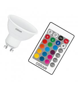 Osram Ledstar+ PAR16 RGBW 25 4,5W 827 FR GU10 con mando a distancia