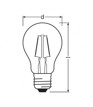 LED-Lampe Star Deco Klassisch Grün - 1.6W 7500K E27 11184-23288
