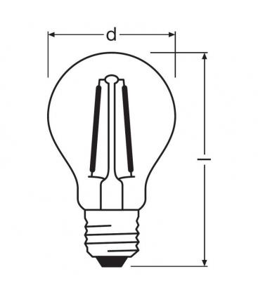 4.5W Mini LED Lampe P 40 - E27, 827 220V CL Beleuchtungslösung 11198-23362