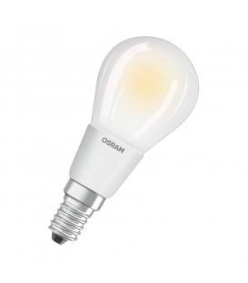 Mini lampada LED classica P 40 5W 827 220V FR E14 dimm