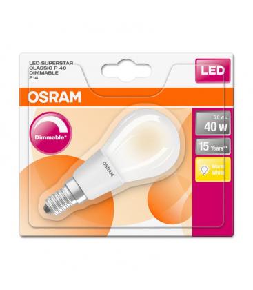 Mini lampe LED dimmable P 40 5W 827 E14 - Eclairage à faible consommation d'énergie 11201-23380