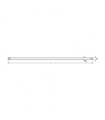 LED cevna sijalka SubstiTUBE Value ST8V EM 7,6W 840 G13 - 600mm 11272-23782