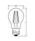 LED Parathom Classic A GLOWdim 60 7W 827 220V E27 lampe LED 11277-23804