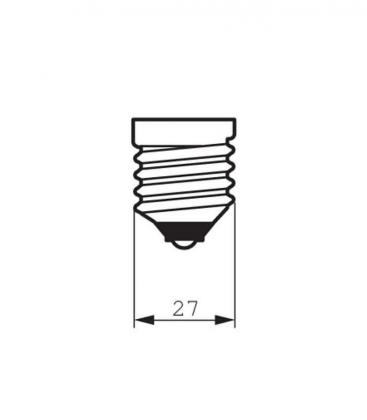 Klassische LED-Birne DT 8 60W 220V ST64 CL E27 dimm - LED-Lampe 11296-23875