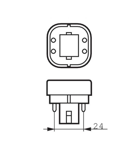 LED Lamp CorePro 4.5W 830 4P G24q - G24 LED Lamp – photo