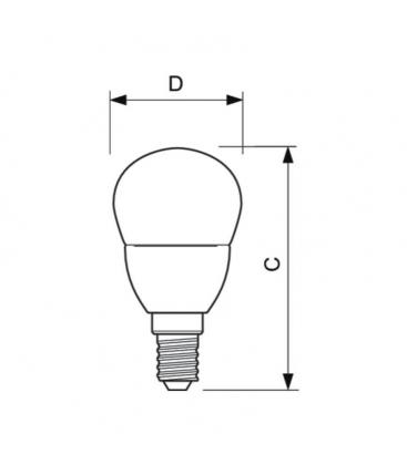 LEDlustre ND 3.5 Mini-LED-Lampe - 25W, 220V, E14 Sockel 11332-24031