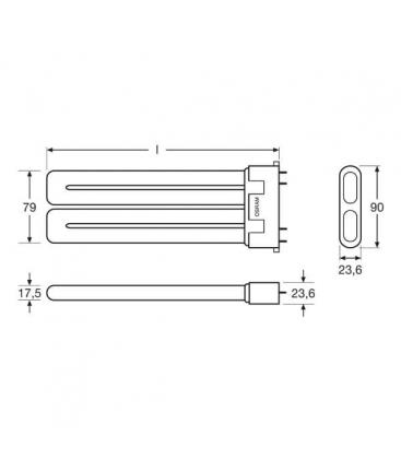 Compact Fluorescent Lamp 36W 830 - Efficient 1087-2416