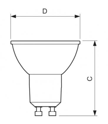 Master LEDspot VLE D 4.9 50W 930 Lampada dimmerabile - 220V, 60° 11387-24193