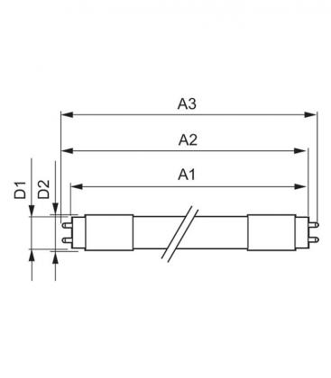 LEDtube InstantFit HF 15W 865 cevna LED sijalka - 1200mm 11427-24351