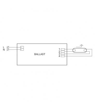HF M Blau 124 LH TL5 Elektronisches Vorschaltgerät 11434-24378