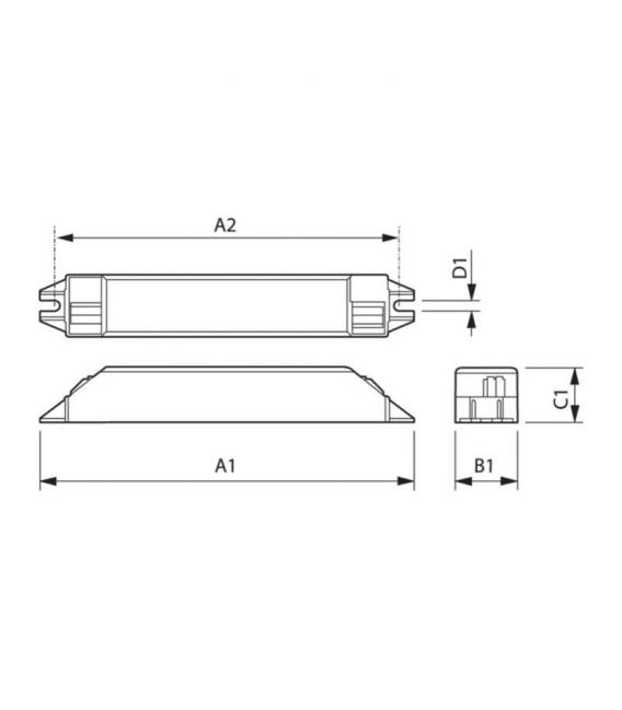 HF M Blue 128 Electronic Ballast 240V – photo