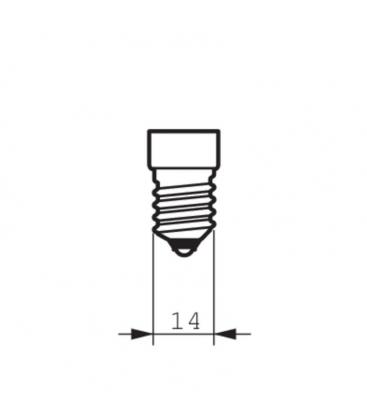 Gold P45 CL E14 Dimmable Mini LEDLuster D 5 35W Lamp - 220V 11470-24559