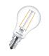 Mini lampe LED classique LEDLuster ND 2.7 25W 220V 827 P45 CL E14 dimmable 11476-24582