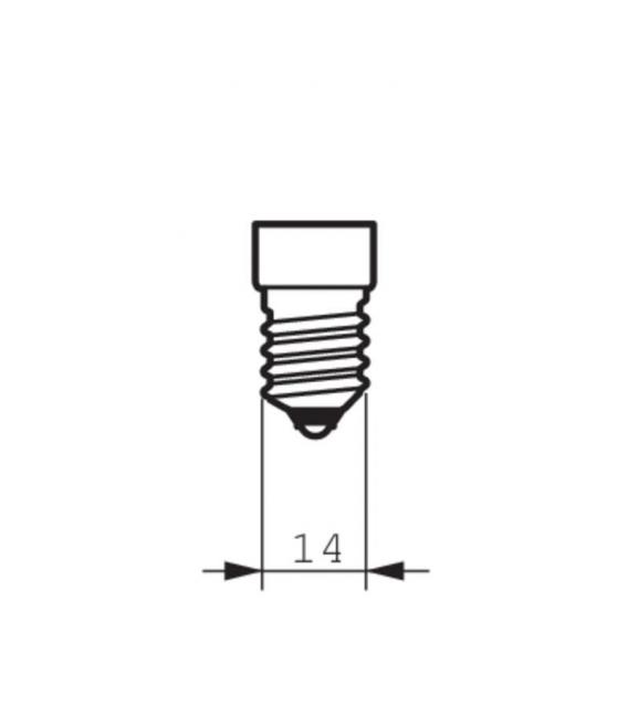 Dimmable Mini LEDLuster ND 2.7 25W E14 - Classic Solution – photo