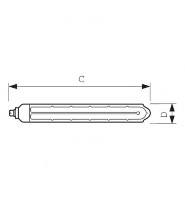 Natriumdampflampe 180W BY22d - Beleuchtungslösung 11499-24686